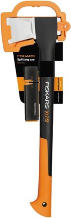 Точилка для ножів Fiskars Xsharp, керамічний точильний елемент, корпус з скловолокна, чорний/помаранчевий