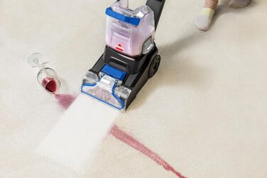 BISSELL PowerWash Compact Pet: компактний вертикальний мийник для килимів та м'яких меблів для видалення плям від тварин, 600W, з кабелем, 4058N