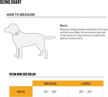 Carhartt Pet Fully Adjustable Wide Webbing Dog Collar, Carhartt Brown, Size M
