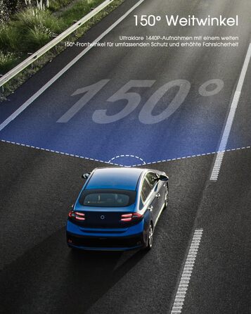 Відеореєстратор Auto WiFi 2K Mini з GPS, IPS-дисплеєм, нічним баченням та G-сенсором