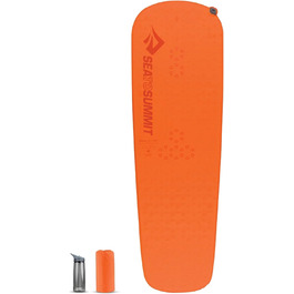 Килимок туристичний надувний Sea to Summit Ultralight Delta Core-V Regular, 2.5 сезони, оранжевий