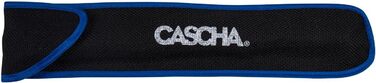 Блокфлейта сопрано CASCHA HH 2173 для дітей та початківців - набір з чохлом, ганчіркою для чищення та таблицею грифок - німецька система грифок - легка у використанні - пластикова блокфлейта