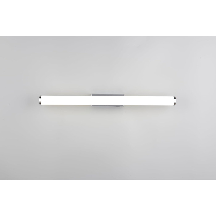 Trio Leuchten LED Bathroom Wall Light Mattimo 283274106, Metal Chrome, White Plastic, 4.3 Watt LED (Width 60cm)