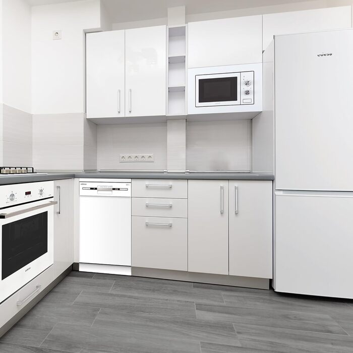 Вбудована мікрохвильова піч CATA MMA 20 WH 20L з грилем, таймером та нержавіючою сталею, 9 функцій, Ø24,5 см, білий колір