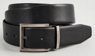 Шкіряний ремінь HUGO BOSS Orencio, натуральна шкіра, оригінал, розмір 70-115 см