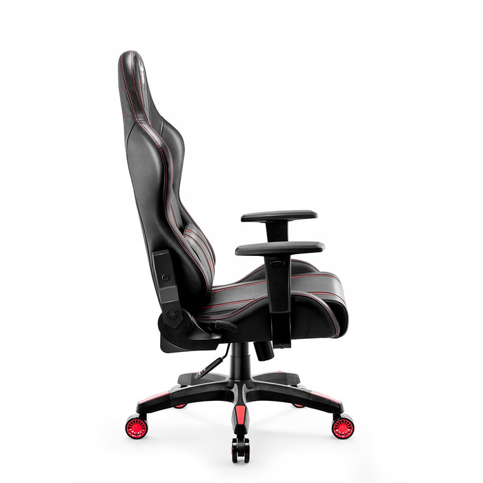 Ігрове крісло Diablo Chairs X-One 2.0, екошкіра, чорно-червоне