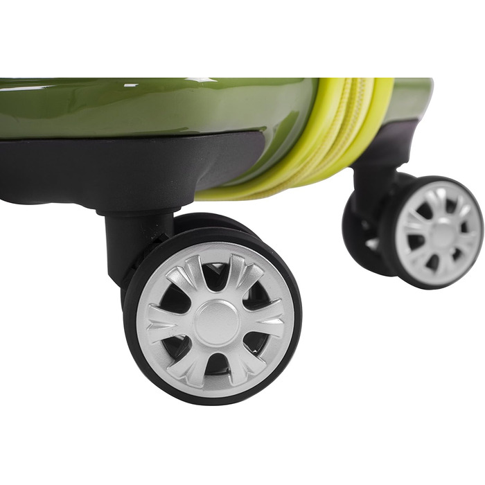 Чемодан Rockland Melbourne Hardside розкладний, спінне колесо, 2 шт. (20'/28'), 2TONEGREEN