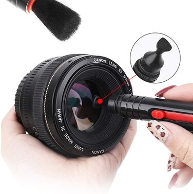 Набір для чищення фотоапарата: стік, мікрофібра, пляшечка, для DSLR, смартфона, ПК
