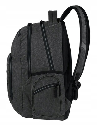 Шкільний багатокомпартментний рюкзак CoolPack, чорний, 30 л