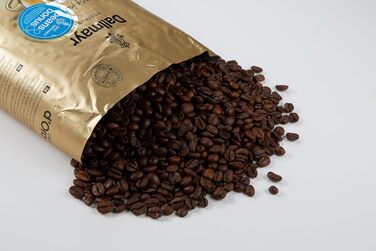Кава в зернах Dallmayr Crema D'Oro Medium Roast, м'який обсмал, 1 кг