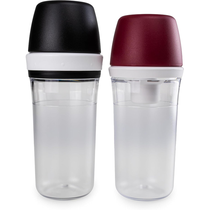 Tupperware Exclusiv Sugar Bowl 400 ml red + Exclusiv Parmesan Shaker 400 ml black Parmesan/Sugar Shaker Sugar Shaker sugar (including cookie cutter light blue)