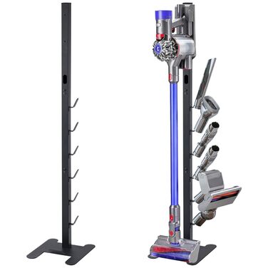 Підставка для пилососа OUTBROS, сумісна з Dyson V15, V12, V11, V10, V8, V7, V6, металева, чорна