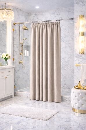 Текстильна штора для душу NOW-ART, 200 x 240 см