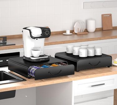 Тримач для капсул Tassimo на 64 капсули, металевий, для кавових капсул, органайзер, стійка, ящик для капсул, на 64 капсули
