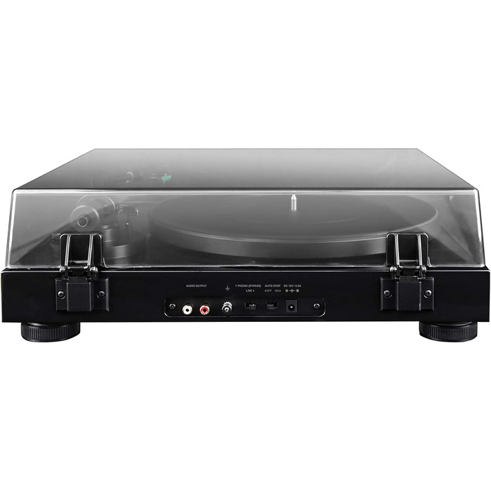 Програвач вінілу Fluance RT81 Elite High Fidelity з картриджем Audio Technica AT95E, чорний глянцевий