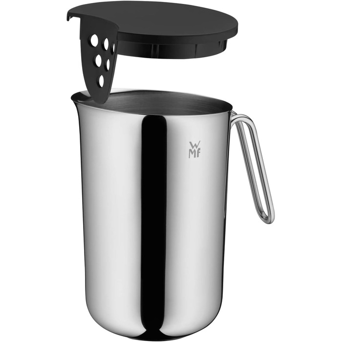 WMF Function Bowls Mixing Bowl 1.5l, with handle, polished Cromargan stainless steel, internal scale, dishwasher safe