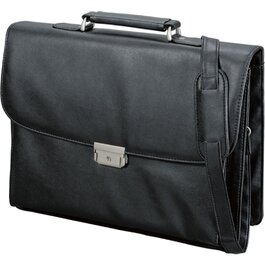 Сумка-портфель CANTANA Alassio 92434 зі штучної шкіри, чорна, 40x32x13 см
