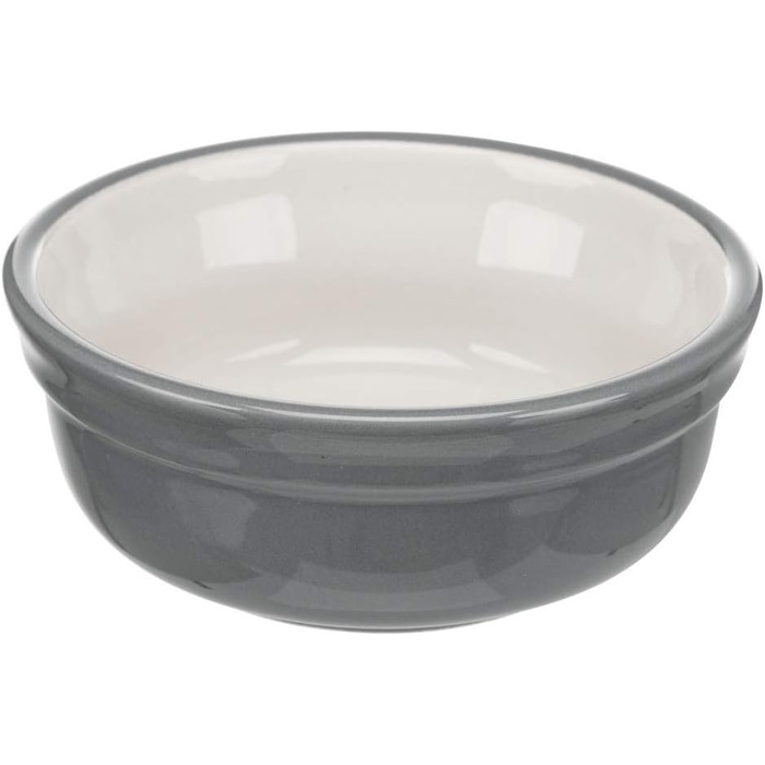 Миска для собак TRIXIE Eat on Feet, Petrolblau/Hellblau/Grau/Hellgrau, 2 × 1.6 L, ø20 см