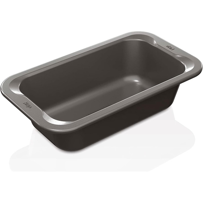 NINJA Foodi ZEROSTICK Lunch Box, 2 Pound Capacity, [B30509EUUK], 900 g, 22 x 13 cm, non-stick coated, dishwasher safe, aluminized steel, silver