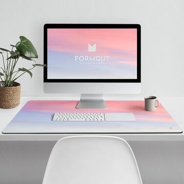 Килимок на стіл FORMGUT з мотивом, 80x40 см - килимок для ноутбука, ігровий килимок для офісу, дому, килимок для миші XXL