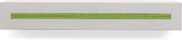 Buchenbusch urban design key board with concrete shelf 'light edition' 33x6x5 cm, key board wall, key storage hallway, (Light Green)