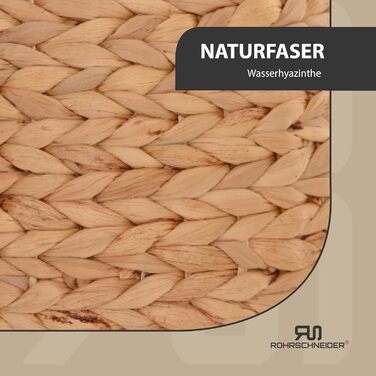 Зручне котяче ліжечко Rohrschneider з подушкою | Гніздо для котів з ротангу | Екологічне котяче ліжко з подушкою | 2 розміри