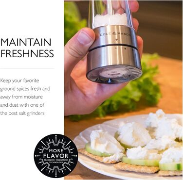 Карусель для спецій та трав Cole & Mason H121808U, 16 відділень, Чорний/Нержавіюча сталь