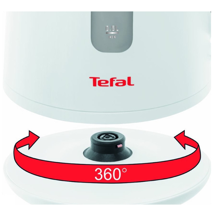 Погружний блендер Tefal HB453138, 450 Вт, білий