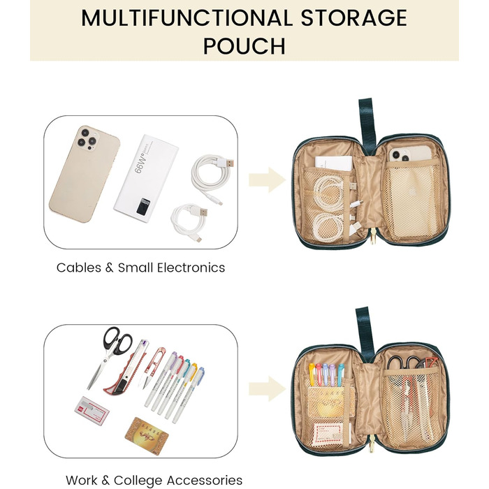Сумка для ноутбука LOVEVOOK жіноча водонепроникна, велика сумка для роботи, навчання, офісу (17 дюймів, темно-зелена)