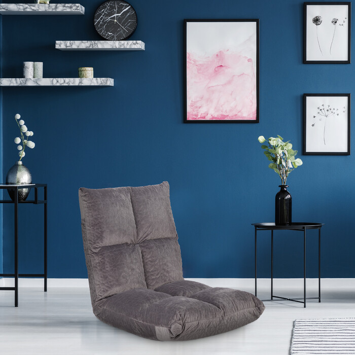 Підлогове крісло Relaxdays з регульованою спинкою
