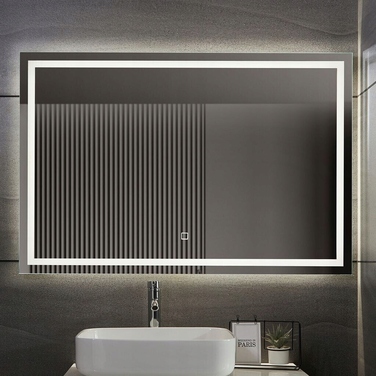 LED-дзеркало для ванної кімнати з функцією антизапотівання та димером
