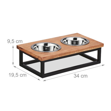 Relaxdays Nap Stand, Acacia Wood