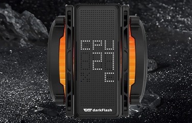 Активне охолодження процесора DarkFlash E400 PLUS Black