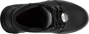 Черевики робочі Skechers Workshire Peril для жінок (39.5 EU, широка колодка, чорний колір)