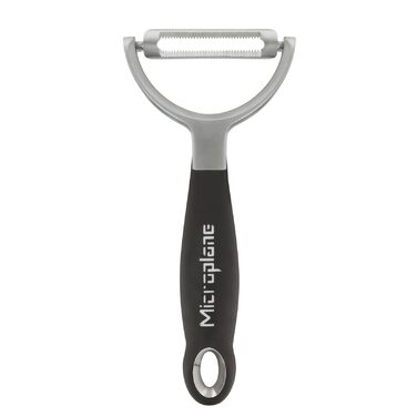 Овочечистка Microplane Profi Y - пряма сталева, для фруктів та овочів | Преміум якість