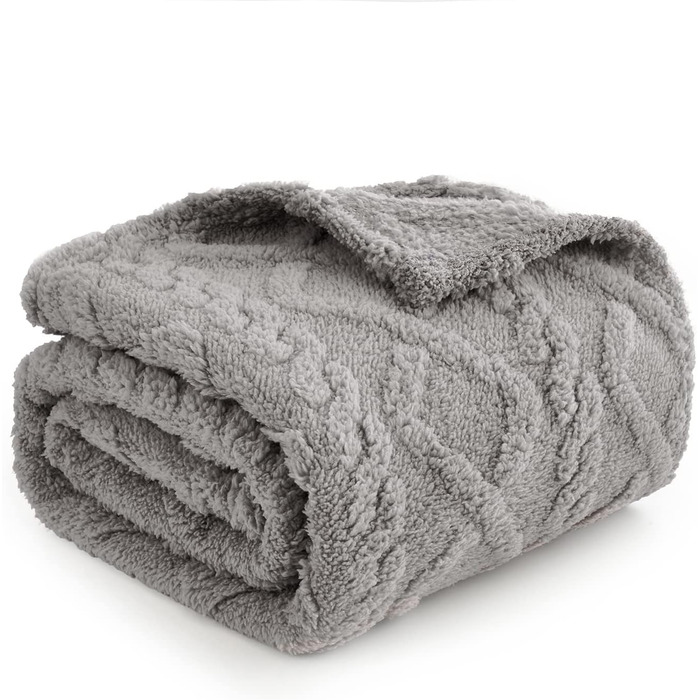 MIULEE Лежанка для собак 70x100 см, м'яка ковдра для тварин, флісова лежанка для собак і котів, легко миється, підходить для собак, котів, морських свинок та інших тварин (X Large(100*160cm), світло-сіра)