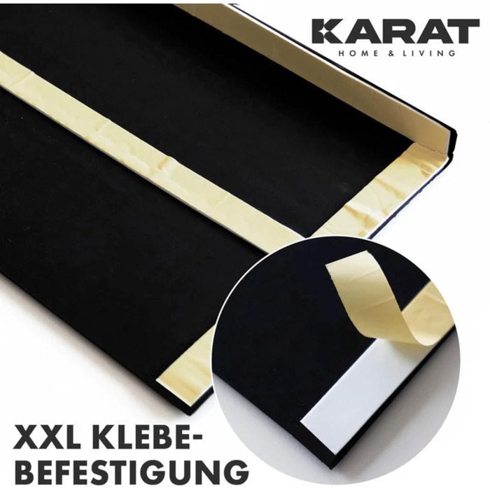 Гумові килимки на сходи KARAT - набір 5 шт. Антиковзкі, для вулиці, 30x120 см