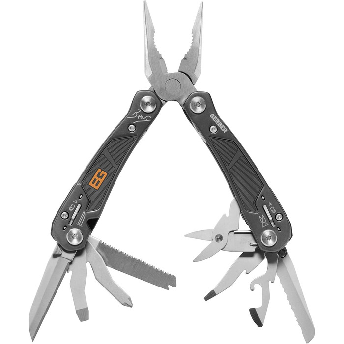 Gerber Bear Grylls Multi-Tool with Nylon Sheath, 12 Functions, Ultimate Multi-Tool, 31-000749