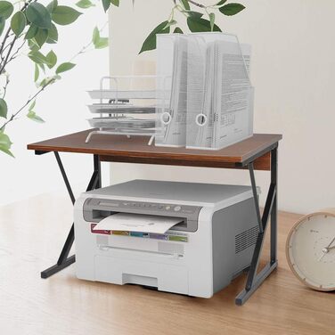 Кухонна полиця для мікрохвильової печі та тостера, органайзер для кухні (дуб/3 яруси) (чорний/2 яруси)