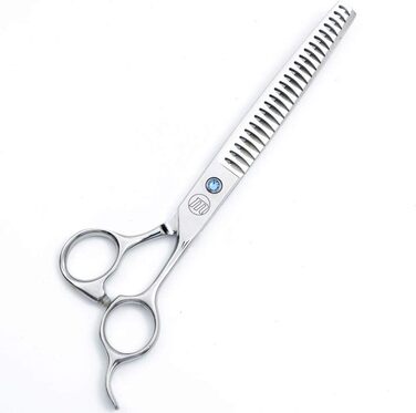 Набір професійних ножиць для грумінгу собак Moontay 7 дюймів (3 ножиці): вигнуті, прямі, розріджувачі