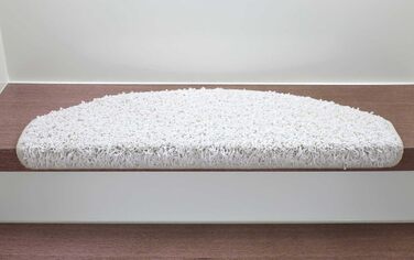 Ступінчасті килимки Kettelservice-Metzker Shaggy - набір 15 шт. (кремовий)