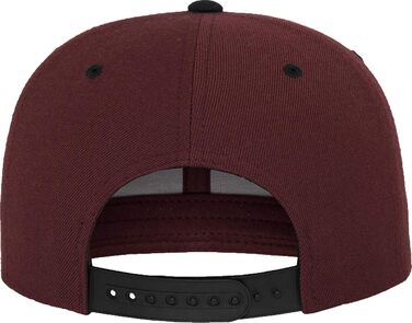 Кепка Baddery Tuner Cap Flexfit Snapback Kolben - для чоловіків та жінок, універсальний розмір (Maroon)