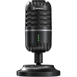 Мікрофон USB для ПК, PS4, PS5: ігровий, для стрімінгу, подкастів та запису звуку. Підходить для Mac та Windows