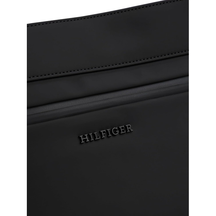 Чоловіча сумка через плече Tommy Hilfiger, месенджер, чорна (Black)