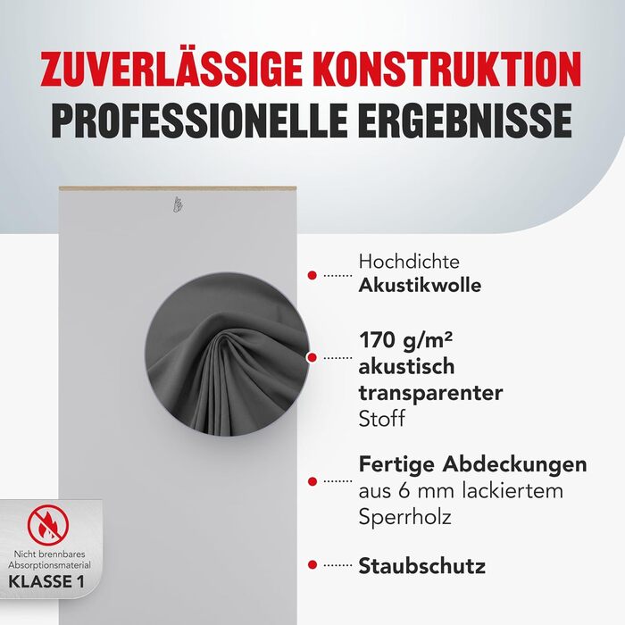 Бас-пастка для кутів Addictive Sound Standard — Студійна акустична панель (басова пастка) зі спеціальної мінеральної вати, 80-2000 Гц, бежева, 98 см, Made in EU