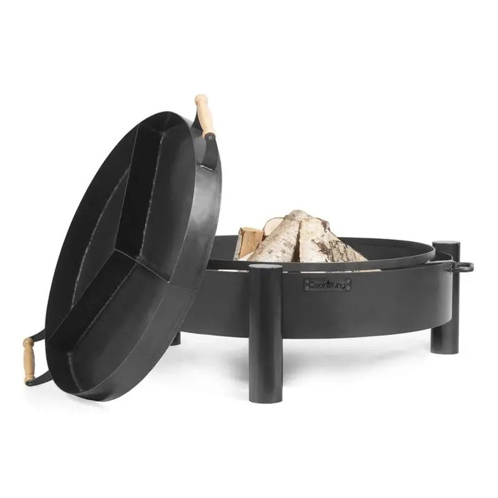 Садовий кострище CookKing, сталеве, 80 см (висота 30 см)