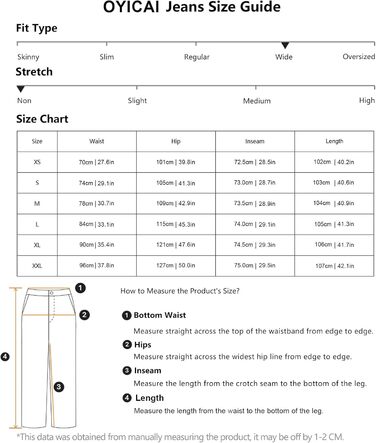 Джинси жіночі широкі Baggy Denim Y2K 90-ті Vintage Hip Hop чорні XL