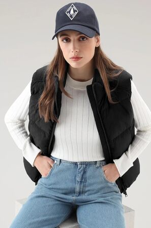 Жіноча жилетка Fengbay Reitweste: безрукавна, з коміром-стійкою, легка, стьобана, з утеплювачем, для осені та зими, чорна, розмір M