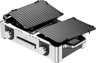 Електрогриль WMF Lono Master Grill: 50x28 см, 2 зони нагріву, нержавіюча сталь, для барбекю