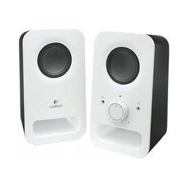 Комп'ютерні колонки Logitech Z150 2.0, 6 Вт RMS, Jack 3,5 мм, білі